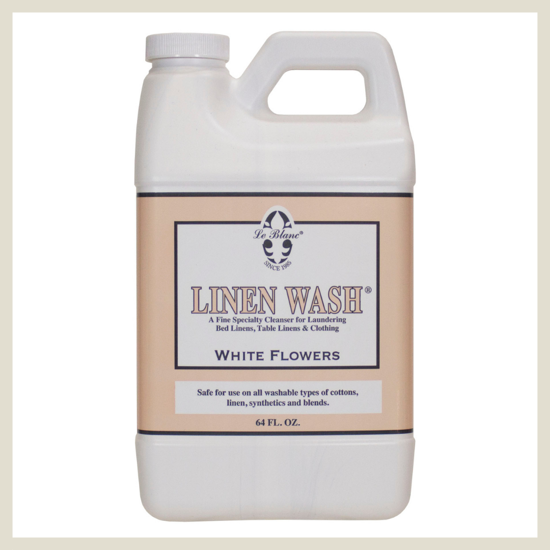 Linen Wash White Flowers - Thumbnail 2