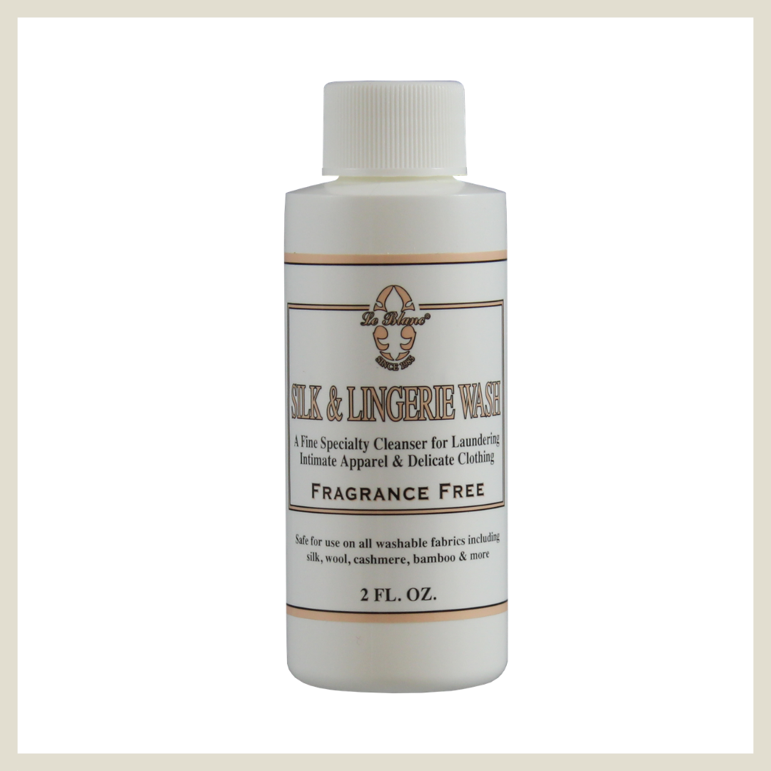 Silk & Lingerie Wash Fragrance-Free – Le Blanc, Inc.